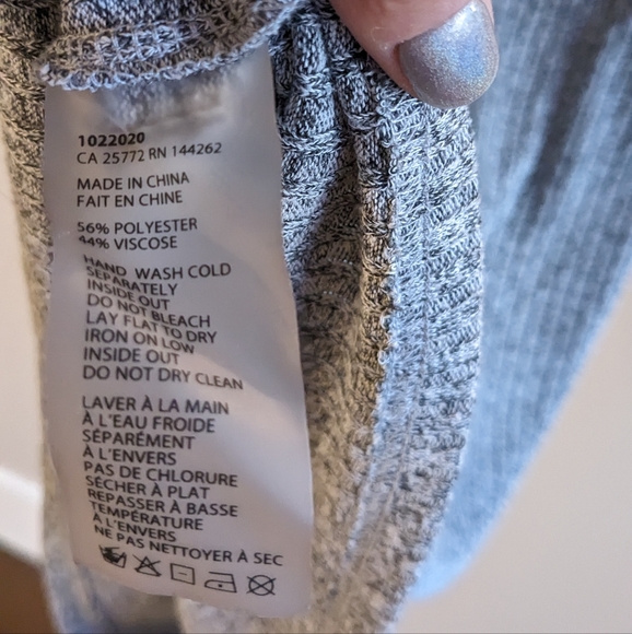 Long sleeve waist tie Dex dress - Picture 4 of 6